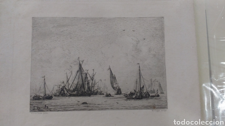 Arte: W. van der Welde hijo. Grabado. - Foto 13