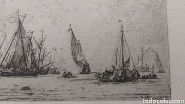 Arte: W. van der Welde hijo. Grabado. - Foto 1