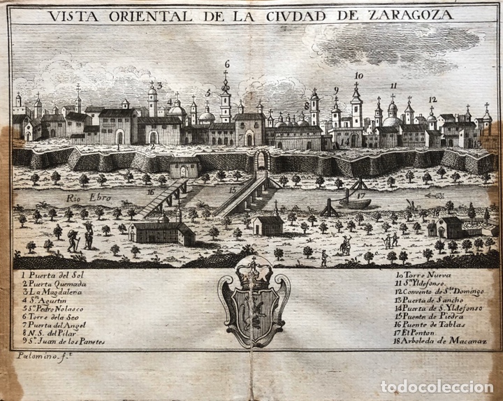 Arte: Grabado Zaragoza - Foto 2