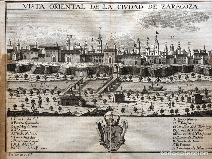 Arte: Grabado Zaragoza - Foto 1