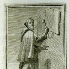 Arte: GABINETE ARMÓNICO DE GIORGIO PLACHIO. AGUAFUERTE ORIGINAL 1722. Lote 181785592