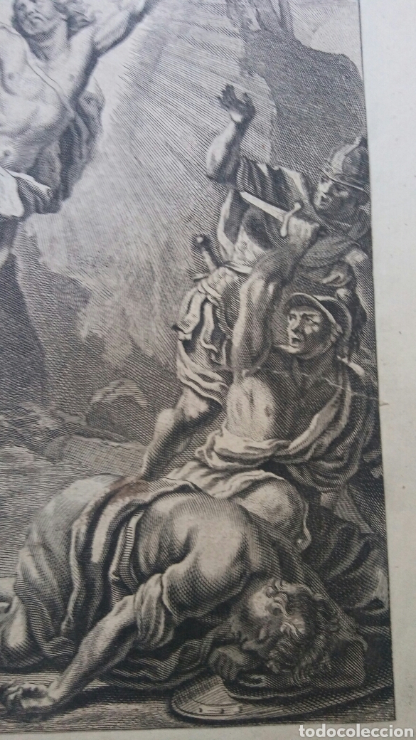 Arte: Grabado antigua - Resurrecci&oacute;n - Foto 3