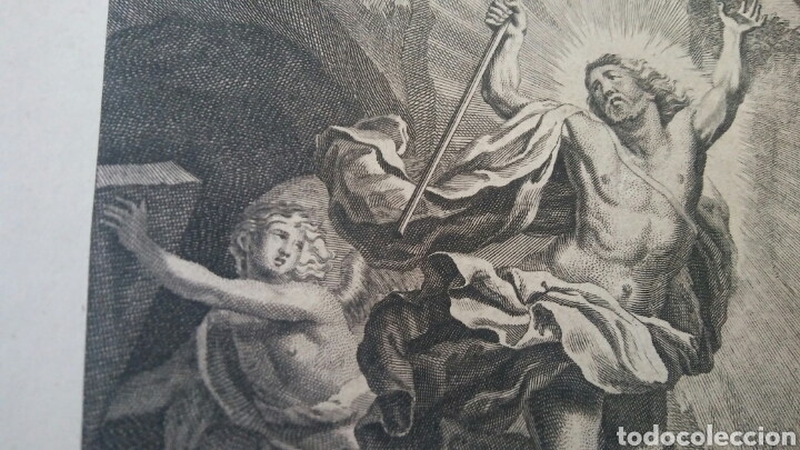 Arte: Grabado antigua - Resurrecci&oacute;n - Foto 4