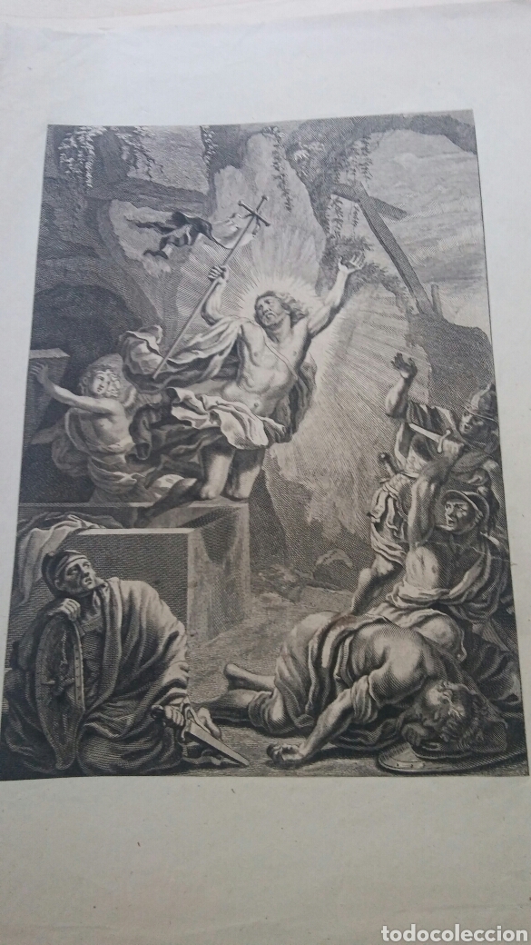 Arte: Grabado antigua - Resurrecci&oacute;n - Foto 2