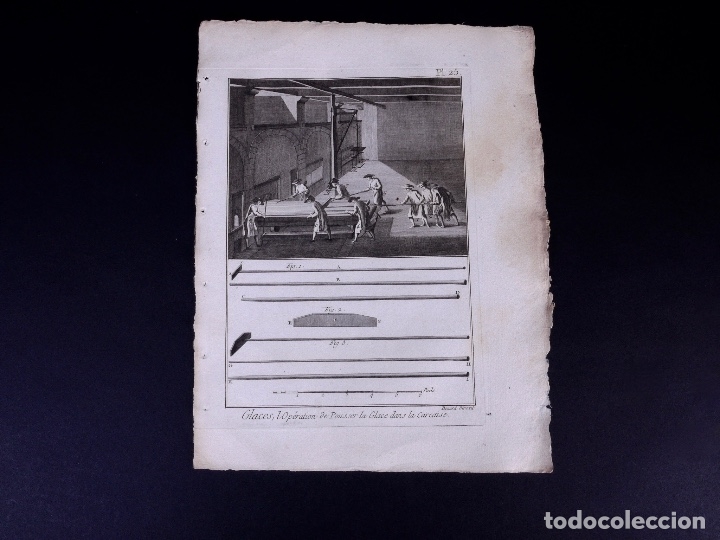 Arte: GLACES, N&ordm;25. ENCICLOPEDIA DIDEROT 1783 - Foto 1