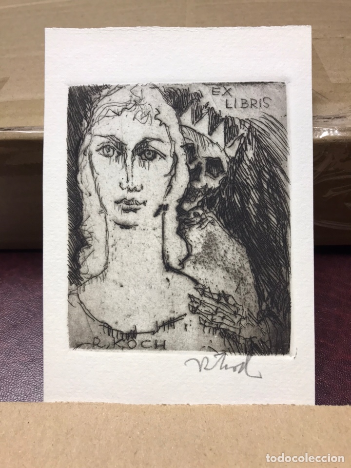 Kunst: RUDOLF KOCH. Aguafuerte 1974.