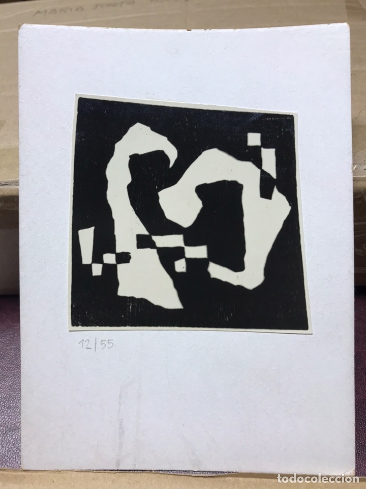Kunst: FIGURA CUBISTA 1955. LEIER KUSTENMANN