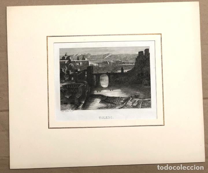 Arte: GRABADO TOLEDO. SIGLO XVIII - Foto 2
