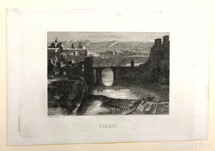 Arte: GRABADO TOLEDO. SIGLO XVIII - Foto 1