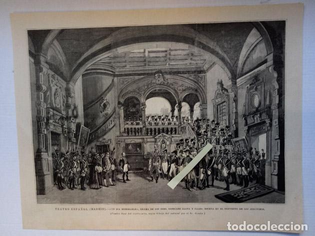 Arte: Teatro Espa&ntilde;ol (Madrid). CUADRO SR. COMBA. - Foto 1