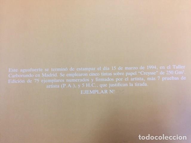 Arte: Aguafuerte de Jos&eacute; Gallego - Foto 3