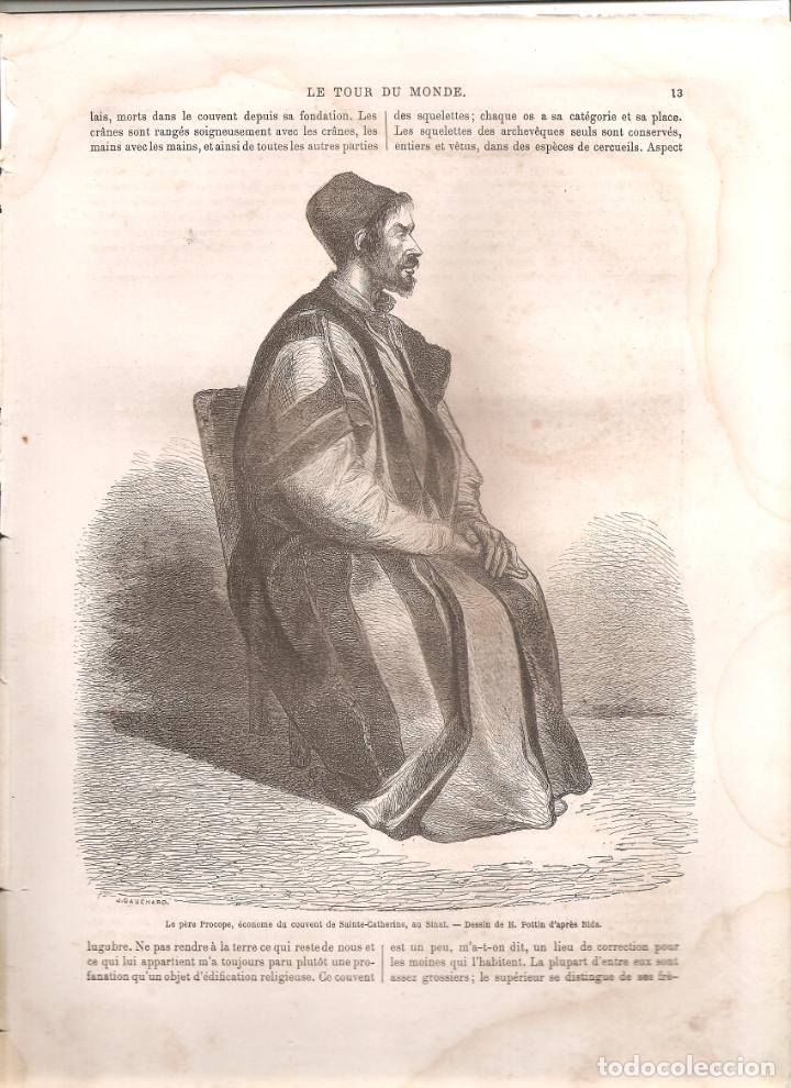 Arte: 9. EGIPTO. SINAI. PADRE PROCOPE. ECONOMO DEL CONVENTO DE SANTA CATALINA