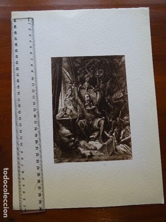 Arte: Grabado Don Quijote - Foto 1