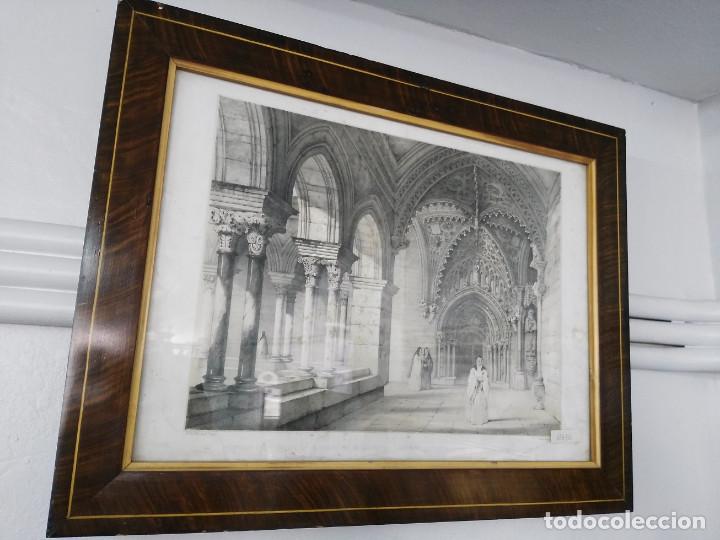 Arte: GRABADO CLAUSTRO IGLESIA - Foto 1