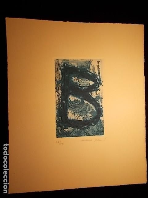 Arte: grabado, firmado y numerado - Foto 1