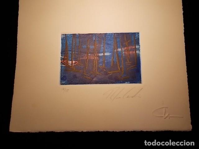 Arte: grabado firmado y numerado - Foto 1