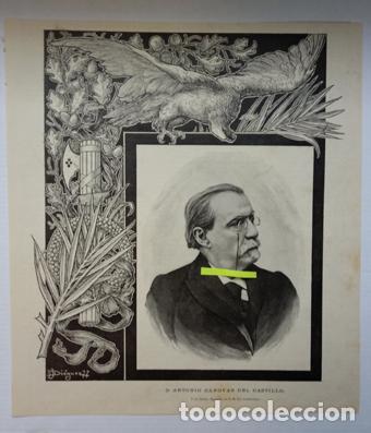 Arte: D. Antonio C&aacute;novas del Castillo. - Foto 1