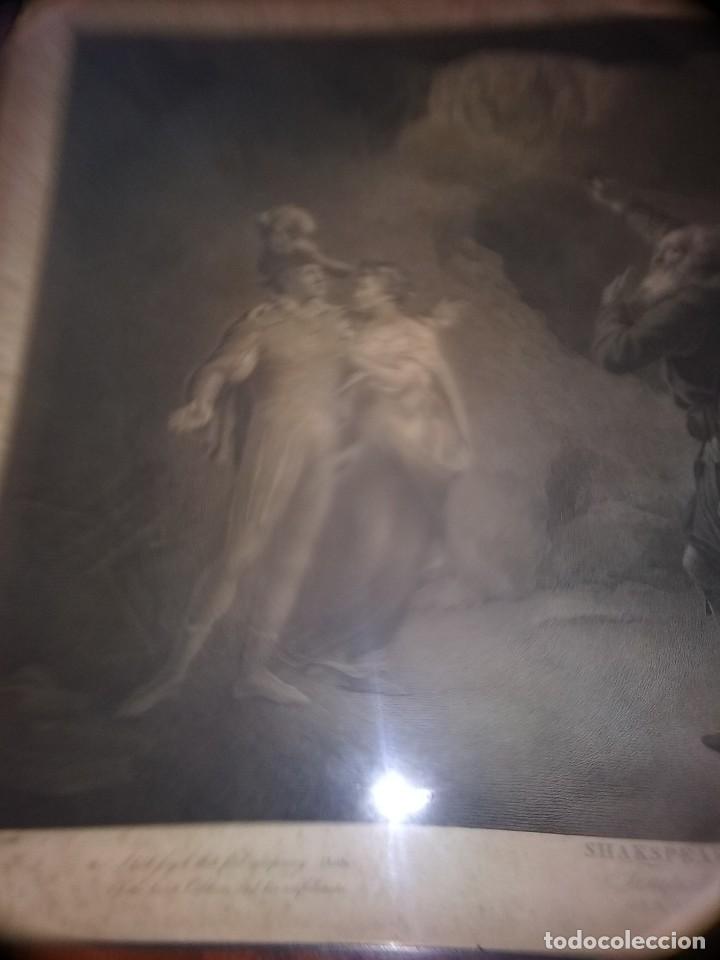 Arte: Grabado antiguo de buen tama&ntilde;o - Foto 2