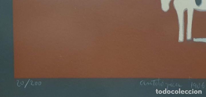 Arte: F&Eacute;LIX CUADRADO LOMAS - GRABADO ORIGINAL - Foto 3