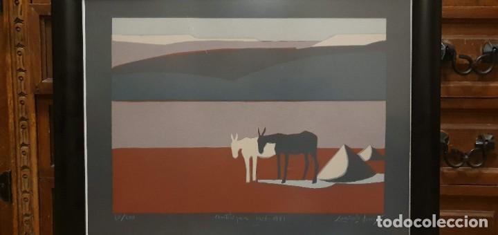 Arte: F&Eacute;LIX CUADRADO LOMAS - GRABADO ORIGINAL - Foto 4