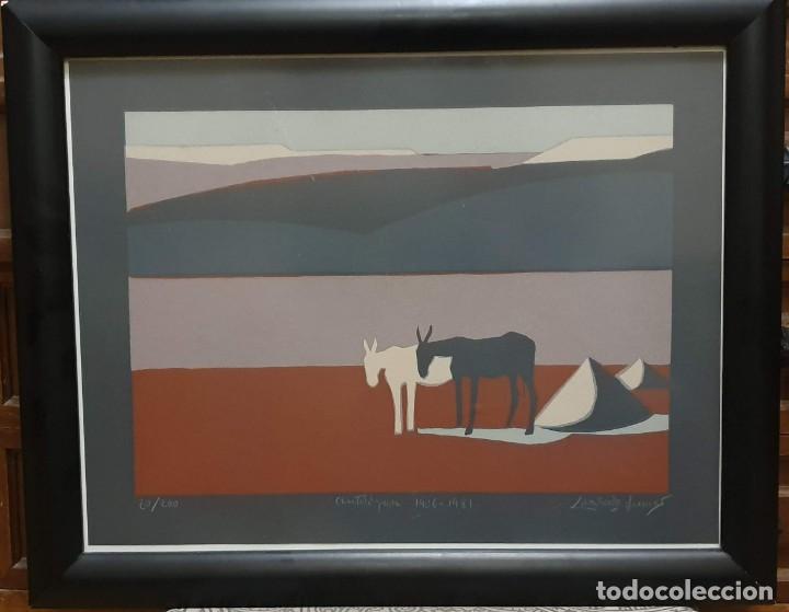 Arte: F&Eacute;LIX CUADRADO LOMAS - GRABADO ORIGINAL - Foto 5