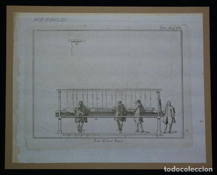 Arte: Industria textil barroca: Telares IV, 1711. An&oacute;nimo - Foto 2