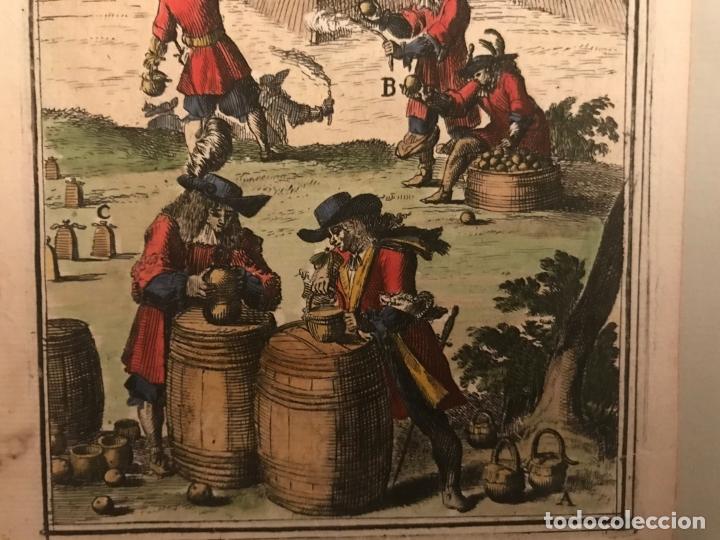 Arte: Preparando artefactos con p&oacute;lvora, 1684. A. Manesson Mallet - Foto 5