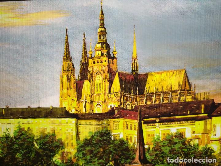 Art: PINTURA DETALLADA DE LA CIUDAD DE PRAGA ATARDECER