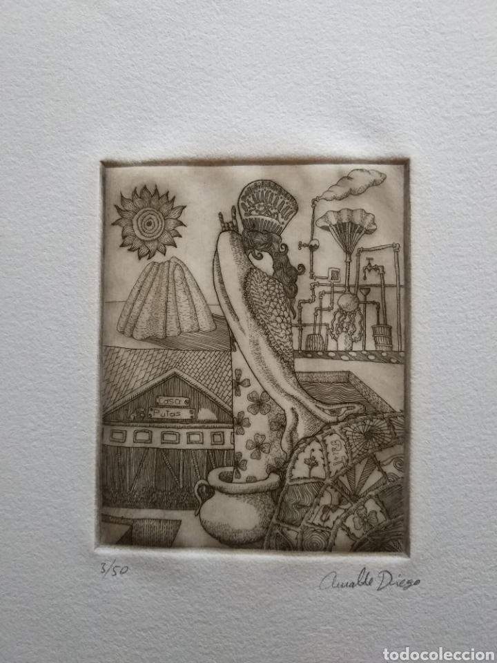 Arte: Grabado de Amable Diego - Foto 1