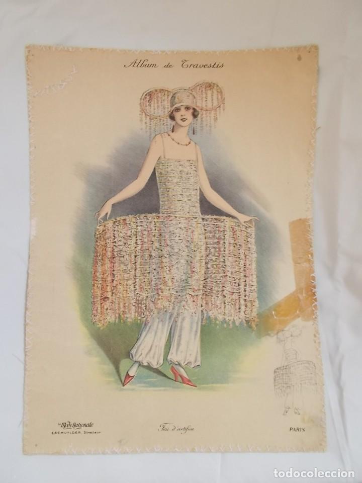 Arte: L&Aacute;MINA ALBUM DE TRAVESTIS: Feu d&agrave;rtifice A&Ntilde;OS 20