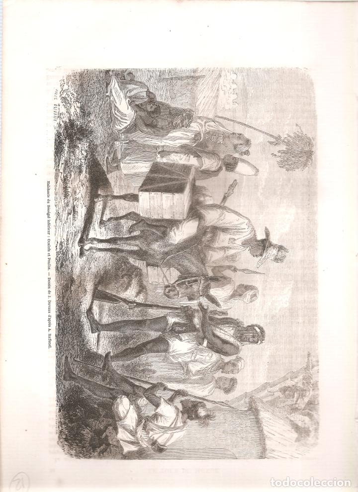 Arte: 1302. SENEGAL. HABITANTES