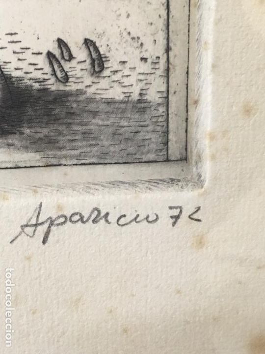 Arte: Gerardo Aparicio aguafuerte P/A 1972 - Foto 4