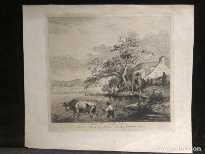 Arte: Aguafuerte de Jean-Jacques de Boissieu - Foto 1