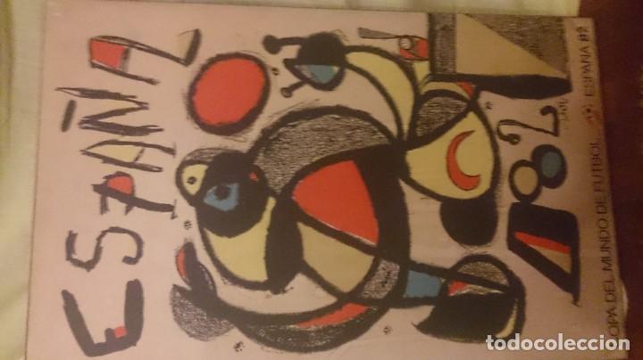 Art: MIRO Grabado litografico SOBRE EL MUNDIAL 1982. 80 x60 ctms