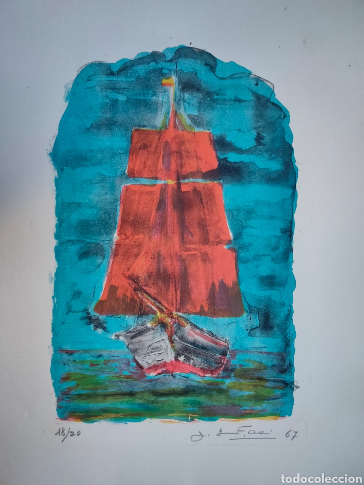 Arte: Grabado Joaqu&iacute;n L&oacute;pez Faci - Foto 1