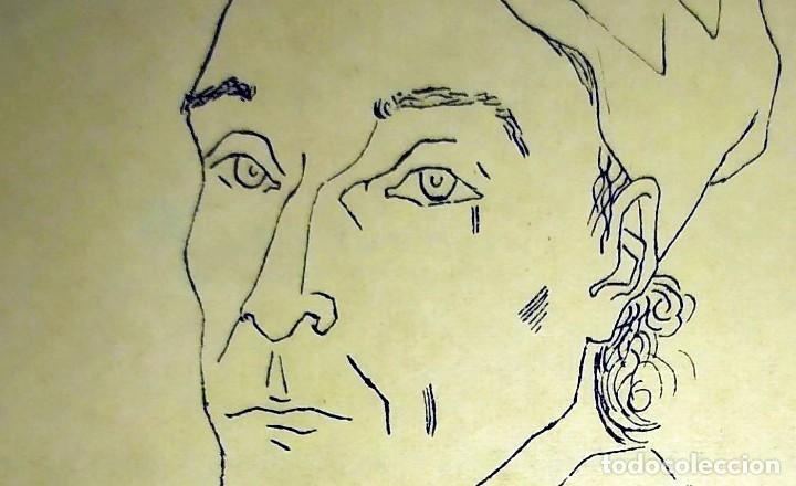 Art: DIBUJO SILUETA FACIAL FRANCISCO SALZILLO