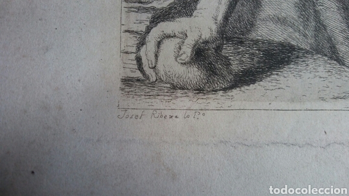 Arte: Grabado Ram&oacute;n Bayeu - S. Jerome - 1766-1793 (circa) - Foto 5