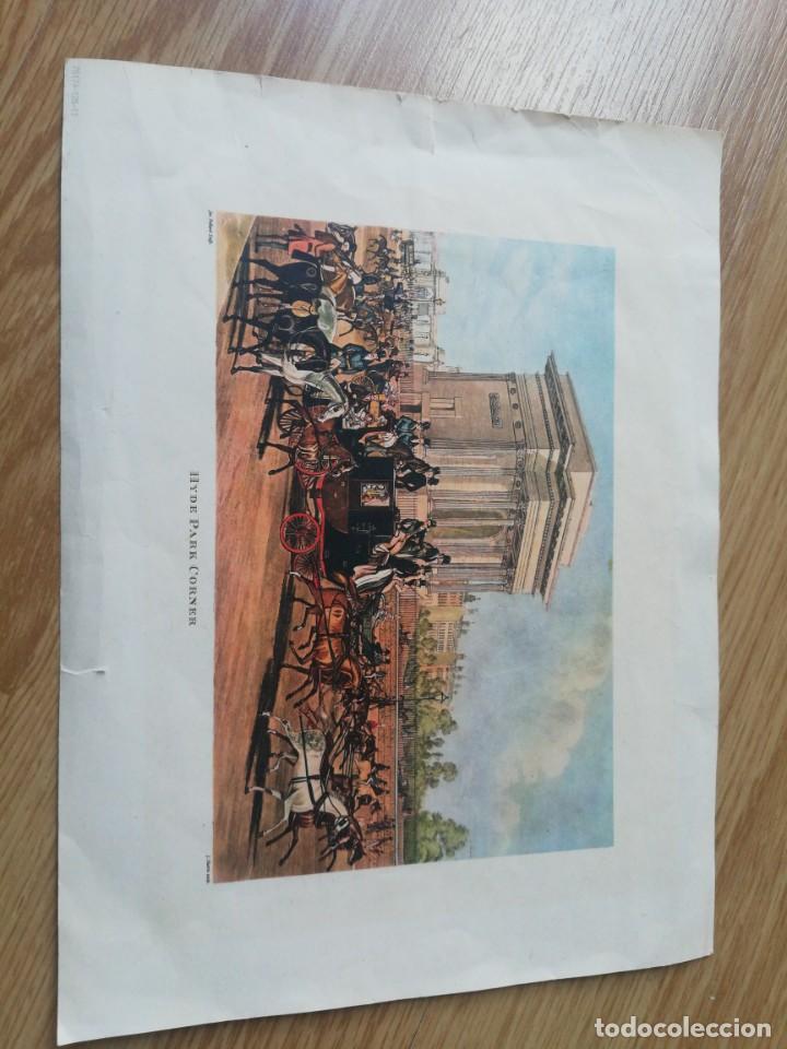 Arte: Grabado Hyde Park Corner - Foto 1