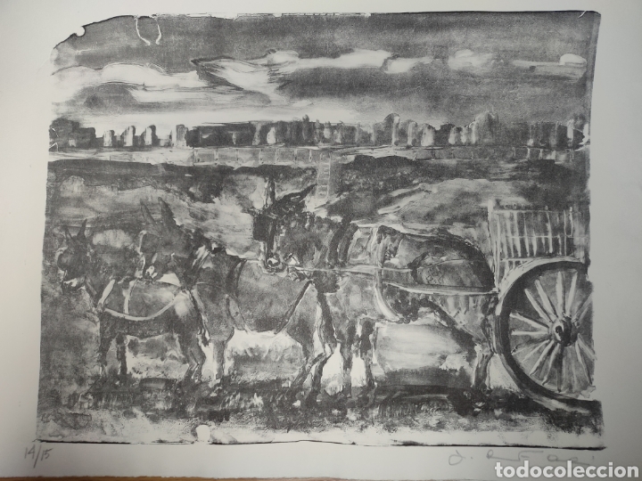 Arte: Grabado Joaqu&iacute;n L&oacute;pez Faci - Foto 1