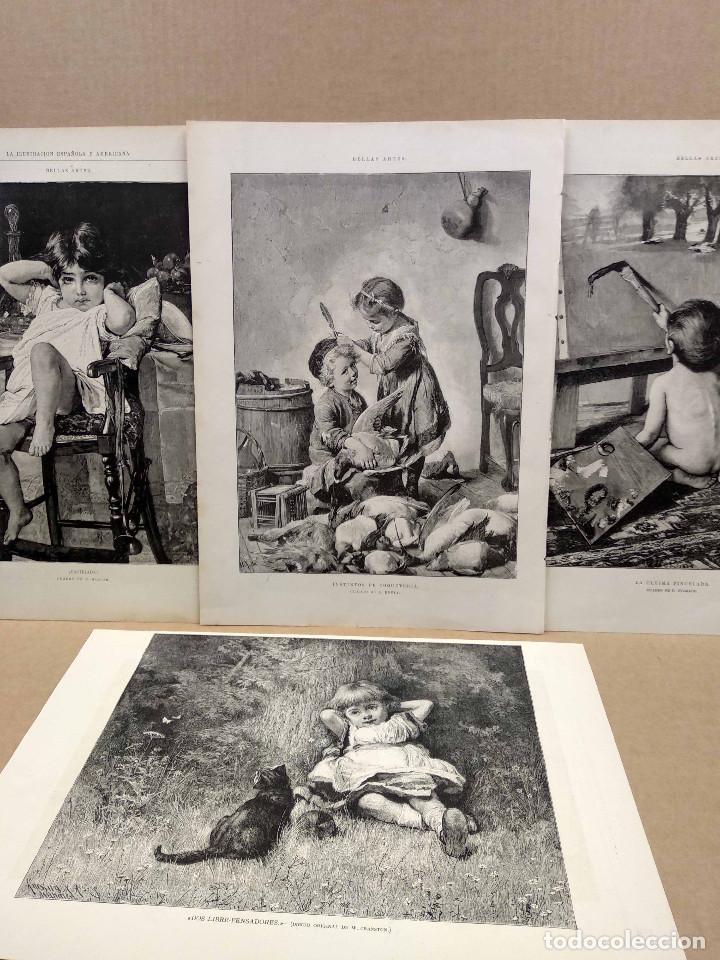 Arte: LA ILUSTRACION ESPA&Ntilde;OLA Y AMERICANA MONOGRAFICO INFANTIL S. XIX