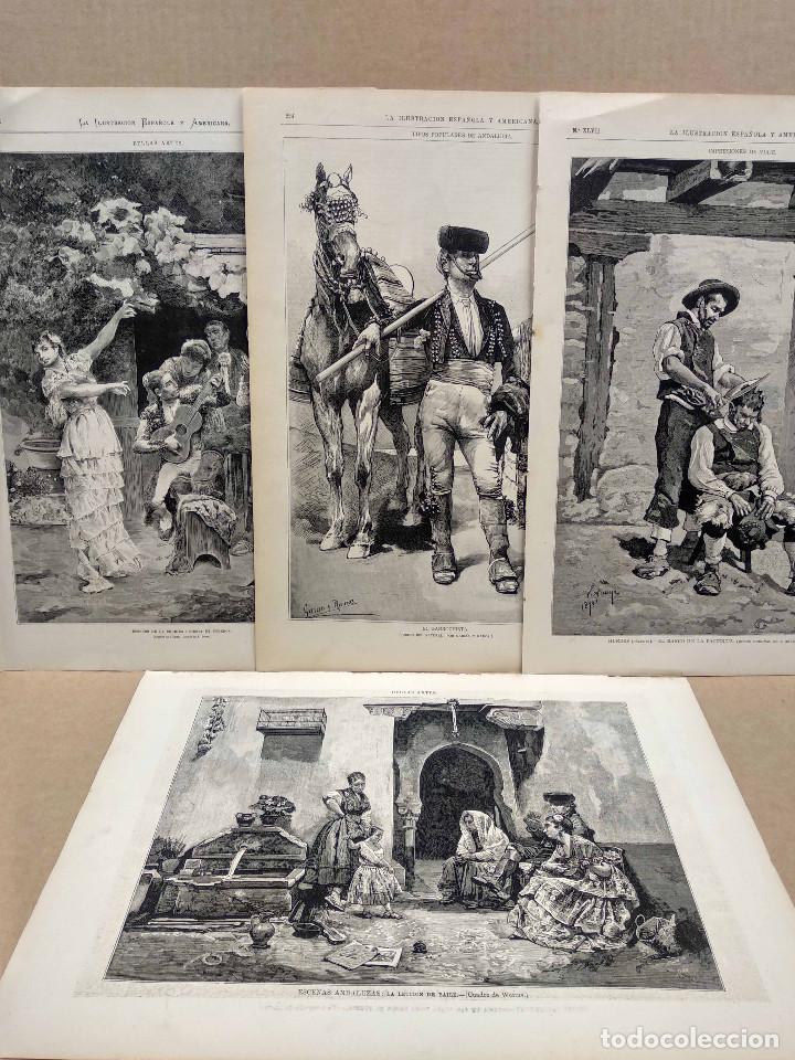 Arte: LA ILUSTRACION ESPA&Ntilde;OLA Y AMERICANA MONOGRAFICO COSTUMBRISTA