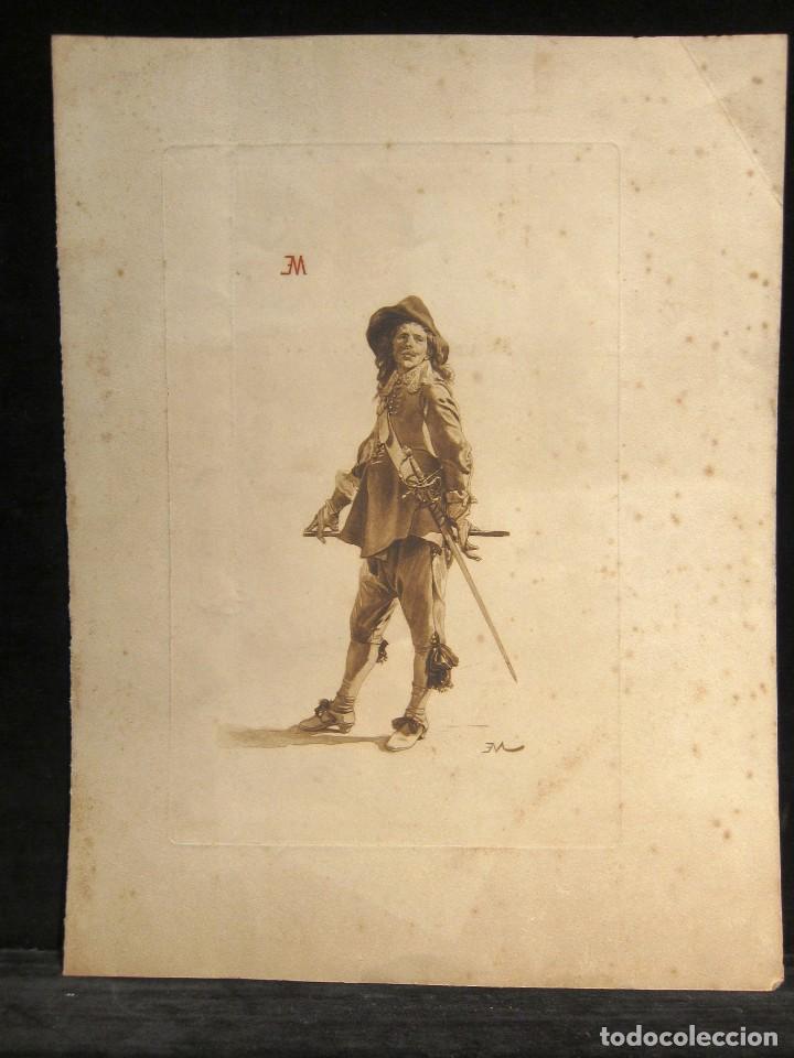 Arte: Ernest Meissonier, Caballero con espada - Foto 1