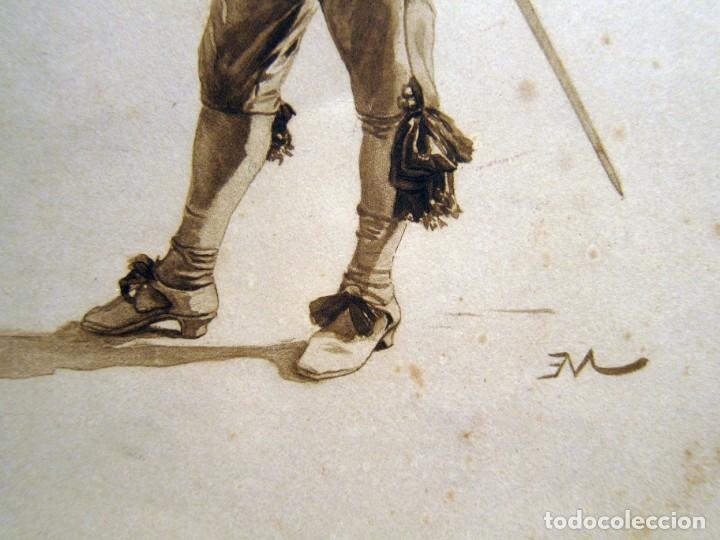 Arte: Ernest Meissonier, Caballero con espada - Foto 3