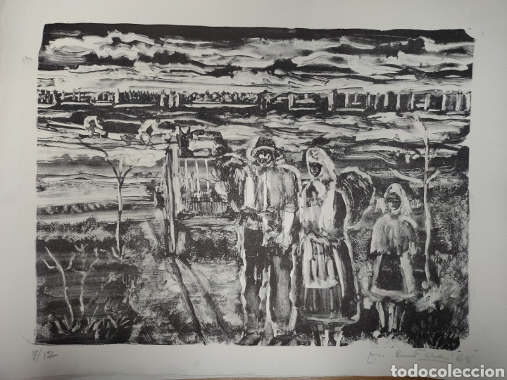 Arte: Grabado Joaqu&iacute;n L&oacute;pez Faci - Foto 1