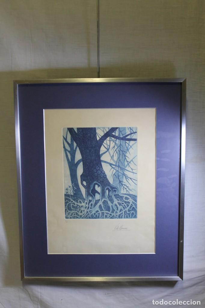 Arte: VIL&Aacute; MONCAU, GRABADO &Aacute;RBOL - Foto 1