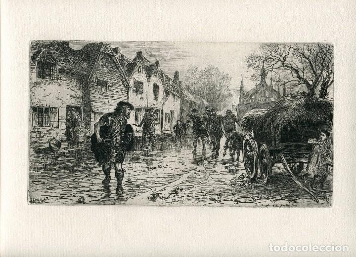 Art: A Stranggler of the chevalier&acute;s Army grabado por W.B. Hole