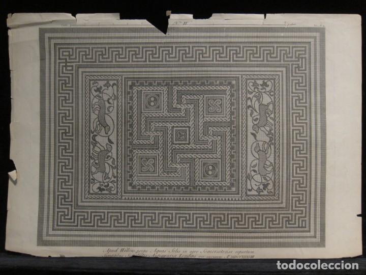 Arte: Grabado con ornamentaci&oacute;n Opus tessellatum - Foto 1