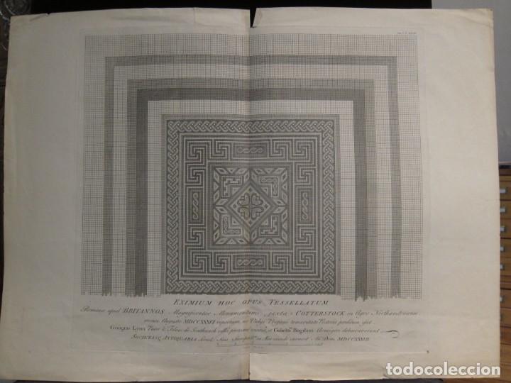 Arte: Grabado con ornamentaci&oacute;n Opus tessellatum - Foto 1