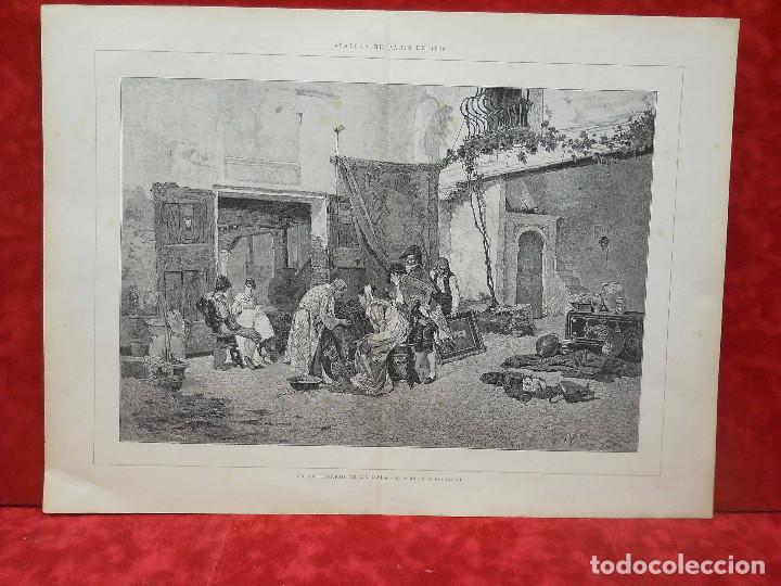 Arte: Un anticuario en Granada de Pio Joris LA ILUSTRACION ESPA&Ntilde;OLA Y AMERICANA 1880
