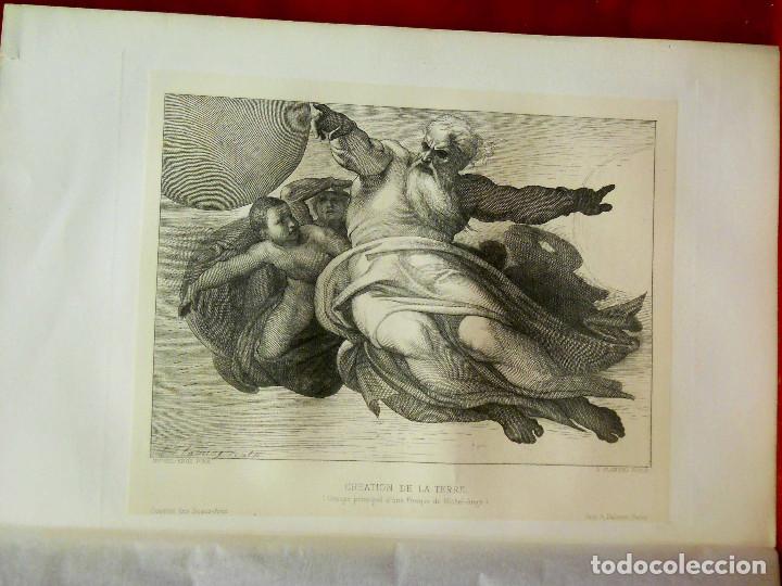 Arte: Creacion de la tierra de MIguel Angel Gazette des beaux arts 1876